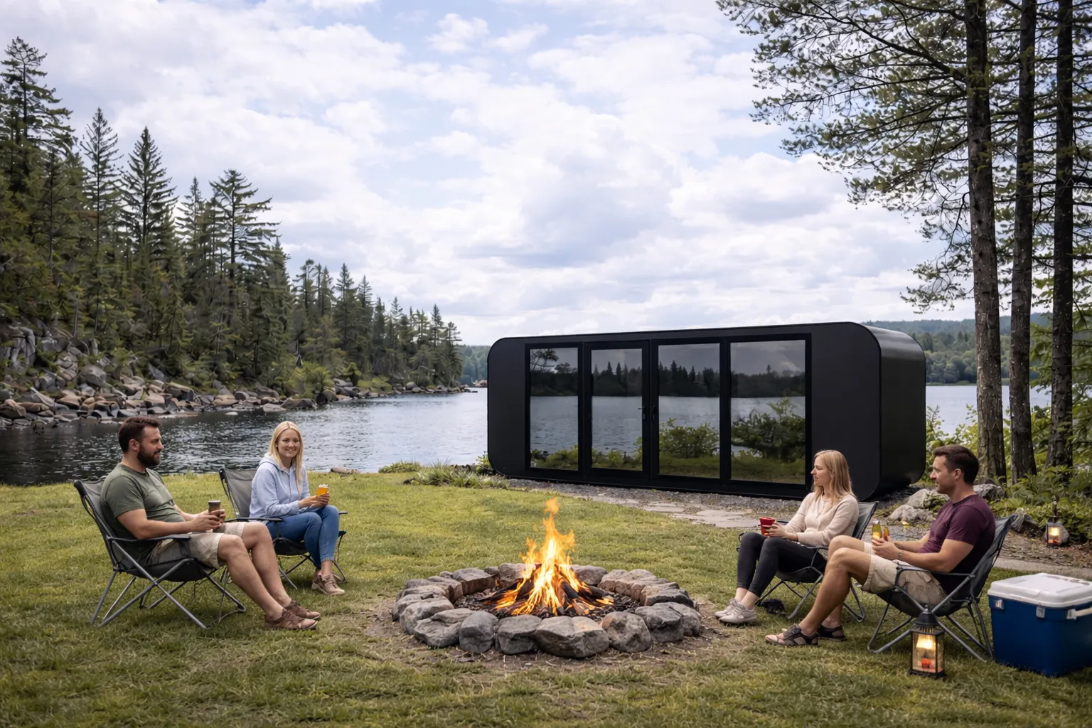 Mini-Maison Standard 20' — Camp de travailleurs — Côte-Nord, QC